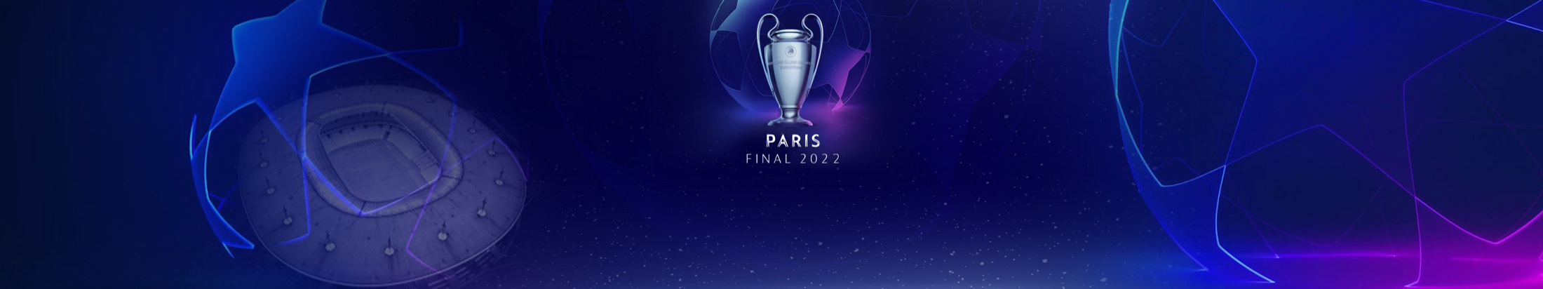Champions League Paris final 2022 design